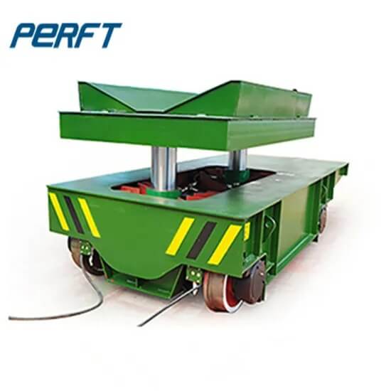 Electric Transfer Cart For Metallurgy Plant 20 Ton